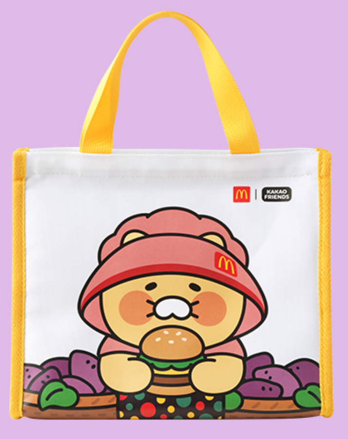 맥도날드 춘식이 보냉백