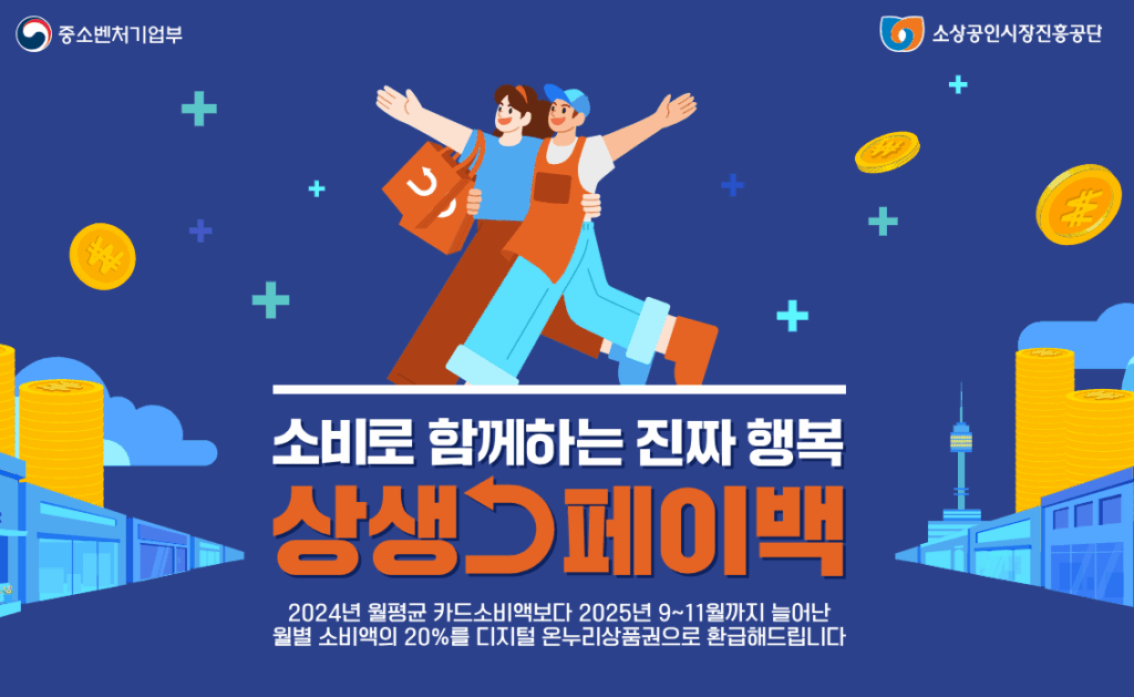 상생페이백 신청방법 총정리 (+디지털 온누리상품권 최대 30만원 받는 법)